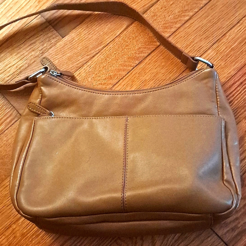 Kim Rogers handbag.  Tan.
